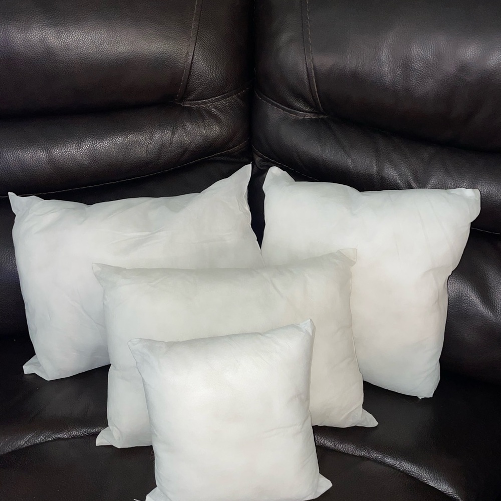 Set of 10 NEW Throw Pillow inserts